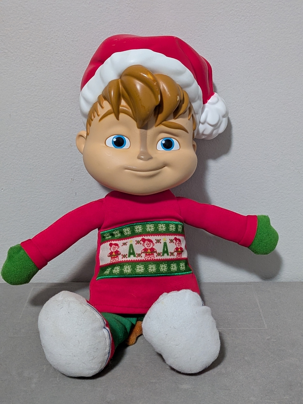 Fisher Price Christmas Alvin the Chipmunk Doll Toy